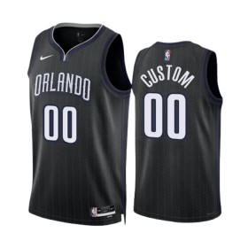 Dres Orlando Magic Prilagođeni Nike 2022-23 City Edition Crno Swingman